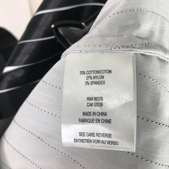 Samuel Dong Jacket Sz Large Black White Textured - Picture 9 of 9